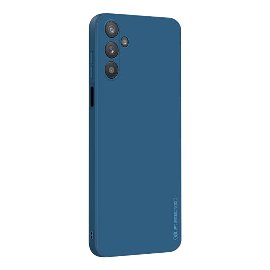 For Samsung Galaxy F15 / M15 PINWUYO Sense Series Liquid Silicone TPU Phone Case(Blue) - Galaxy Phone Cases by PINWUYO | Online Shopping UK | buy2fix