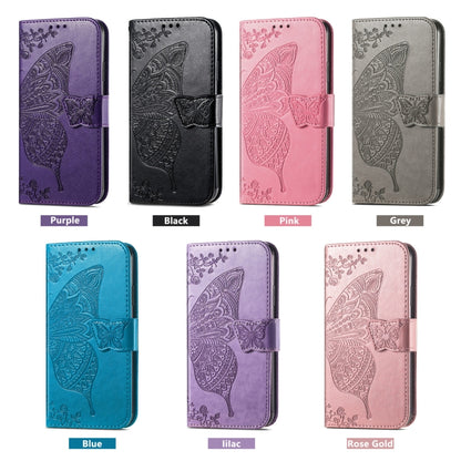 For vivo X100 Pro Butterfly Love Flower Embossed Leather Phone Case(Blue) - X100 Pro Cases by imak | Online Shopping UK | buy2fix