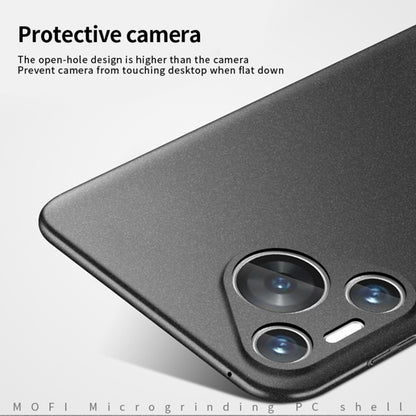 For Huawei P70 Pro MOFI Fandun Series Frosted PC Ultra-thin All-inclusive Phone Case(Green) - Huawei Cases by MOFI | Online Shopping UK | buy2fix
