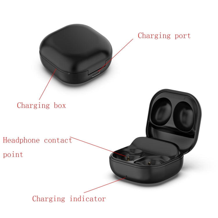 For Samsung Galaxy Buds Pro SM-R190 Wireless Earphone Charging Box(Black) - Other Accessories by buy2fix | Online Shopping UK | buy2fix