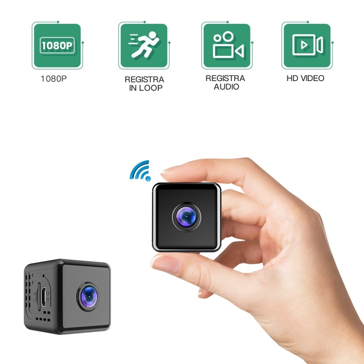 W10 Home Wireless IP Camera Mini Wifi Network Camera with Night Vision - Mini Camera by buy2fix | Online Shopping UK | buy2fix