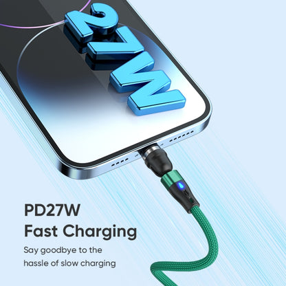 ENKAY PD60W Type-C to Type-C / 8 Pin Magnetic 540 Degrees Rotating Fast Charging Cable, Length:1m(Black) - Charging Cable & Head by ENKAY | Online Shopping UK | buy2fix