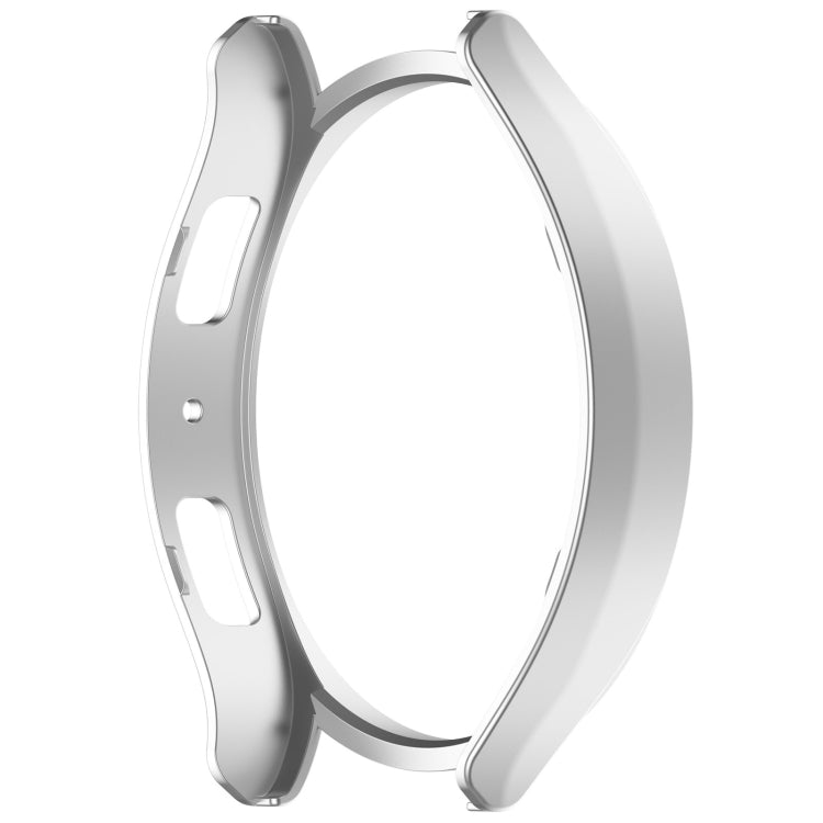 For Samsung Galaxy Watch 6 40mm Half Coverage Hollow PC Watch Protective Case(Silver) - Watch Cases by buy2fix | Online Shopping UK | buy2fix