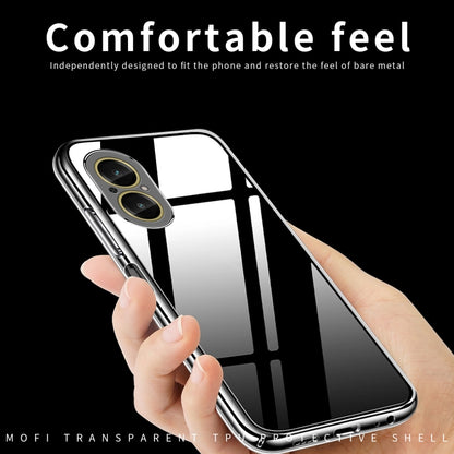 For Realme C67 4G MOFI Ming Series Ultra-thin TPU Phone Case(Transparent) - Realme Cases by MOFI | Online Shopping UK | buy2fix