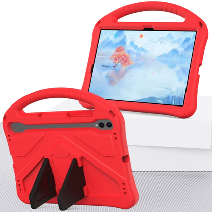 For Samsung Galaxy Tab S10 EVA Shockproof Tablet Case with Holder(Red) - Tab S10 Cases by buy2fix | Online Shopping UK | buy2fix