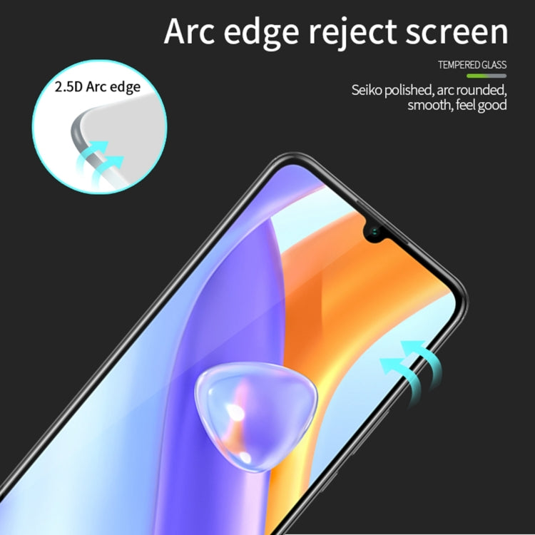 For Xiaomi Redmi 13C 4G / 5G MOFI 9H 2.5D Full Screen Tempered Glass Film(Black) -  by MOFI | Online Shopping UK | buy2fix