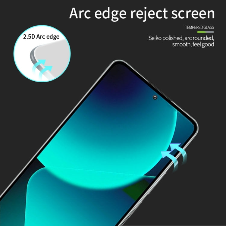 For Xiaomi 14T 5G / 14T Pro 5G PINWUYO 9H 2.5D Full Screen Tempered Glass Film(Black) - 14T Pro Tempered Glass by PINWUYO | Online Shopping UK | buy2fix