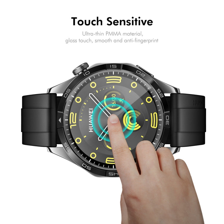 For Huawei Watch GT 5 46mm 2pcs ENKAY 3D Full Coverage Soft PC Edge PMMA HD Screen Film - Screen Protector by ENKAY | Online Shopping UK | buy2fix