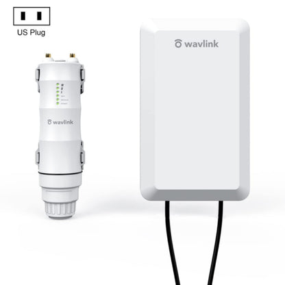 WAVLINK WN570HP2 Outdoor Weatherproof 300Mps WiFi Extender Wireless AP Repeater, Plug:US Plug - Wireless Routers by WAVLINK | Online Shopping UK | buy2fix