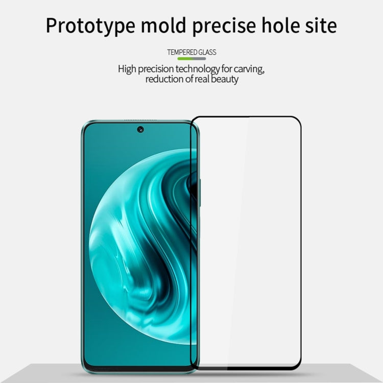 For Huawei nova 12i PINWUYO 9H 2.5D Full Screen Tempered Glass Film(Black) - Huawei Tempered Glass by PINWUYO | Online Shopping UK | buy2fix