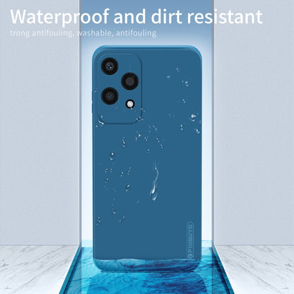 For Honor 200 Lite Global PINWUYO Sense Series Liquid Silicone TPU Phone Case(Blue) - Honor Cases by PINWUYO | Online Shopping UK | buy2fix