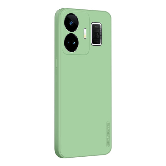 For Realme GT Neo5 PINWUYO Sense Series Liquid Silicone TPU Phone Case(Green) - Realme Cases by PINWUYO | Online Shopping UK | buy2fix