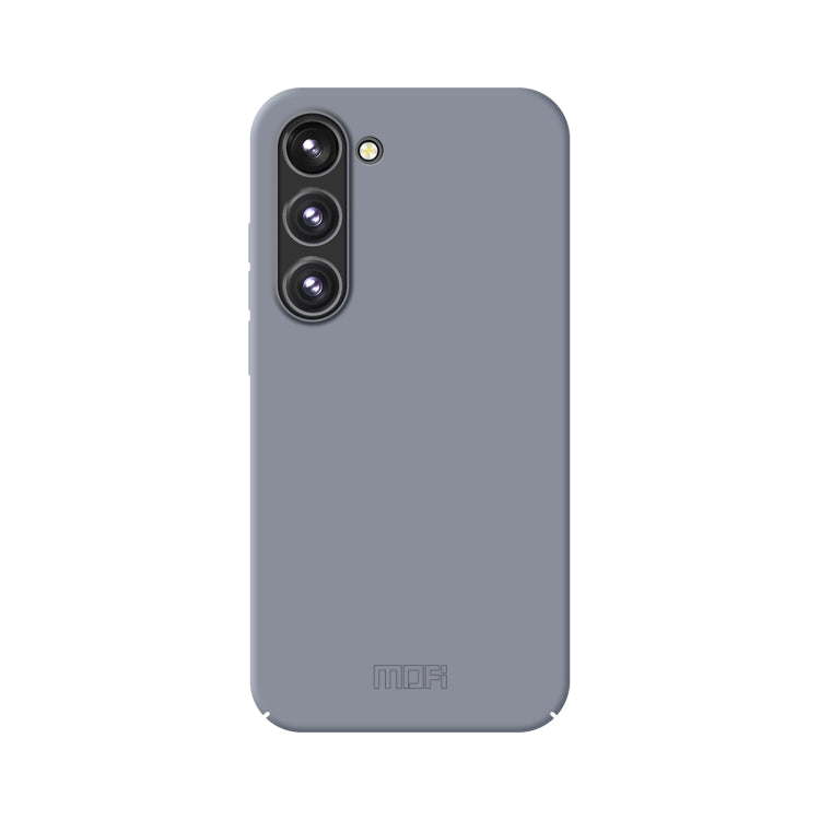 For Samsung Galaxy S23+ 5G MOFI Qin Series Skin Feel All-inclusive PC Phone Case(Gray) - Galaxy Phone Cases by MOFI | Online Shopping UK | buy2fix