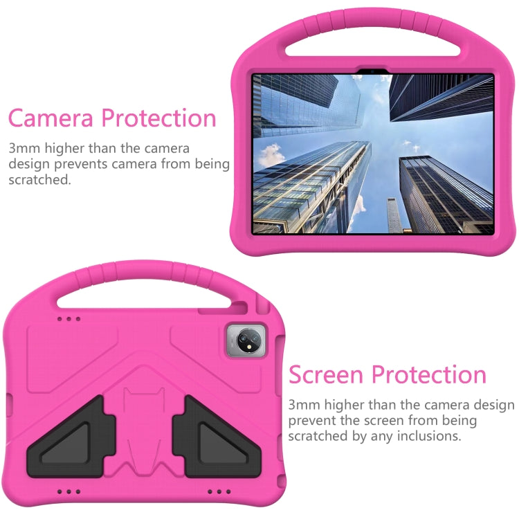 For Blackview Tab 70 WiFi 2023 EVA Shockproof Tablet Case with Holder(Rose Red) - Others by buy2fix | Online Shopping UK | buy2fix