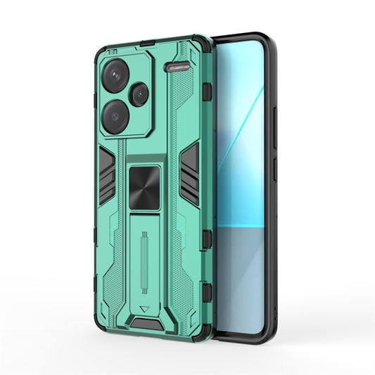 For Redmi Note 13 Pro 5G Supersonic Armor PC Hybrid TPU Phone Case(Green) - Note 13 Pro Cases by buy2fix | Online Shopping UK | buy2fix