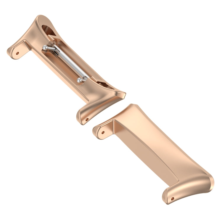 For Honor Watch 4 TMA-L19 1 Pair Metal Watch Band Connector(Rose Gold) - Other Accessories by buy2fix | Online Shopping UK | buy2fix