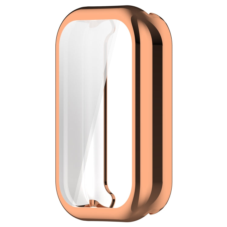 For Redmi Band 2 Full Package TPU Electroplated Watch Protective Case(Rose Gold) - Watch Cases by buy2fix | Online Shopping UK | buy2fix