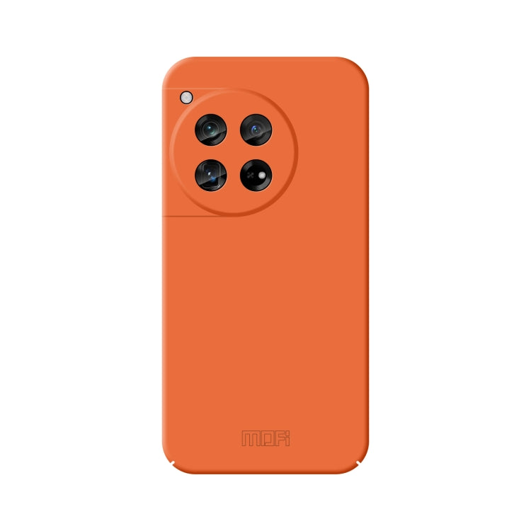 For OnePlus 12 MOFI Qin Series Skin Feel All-inclusive PC Phone Case(Orange) - OnePlus Cases by MOFI | Online Shopping UK | buy2fix