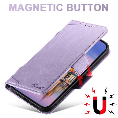 For iPhone 16 SUTENI J07 Multifunctional Horizontal Flip Magsafe Leather Phone Case(Purple) - iPhone 16 Cases by Suteni | Online Shopping UK | buy2fix