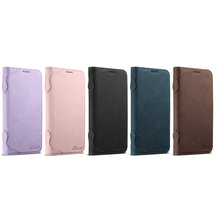 For iPhone 14 SUTENI J07 Multifunctional Horizontal Flip Magsafe Leather Phone Case(Black) - iPhone 14 Cases by Suteni | Online Shopping UK | buy2fix