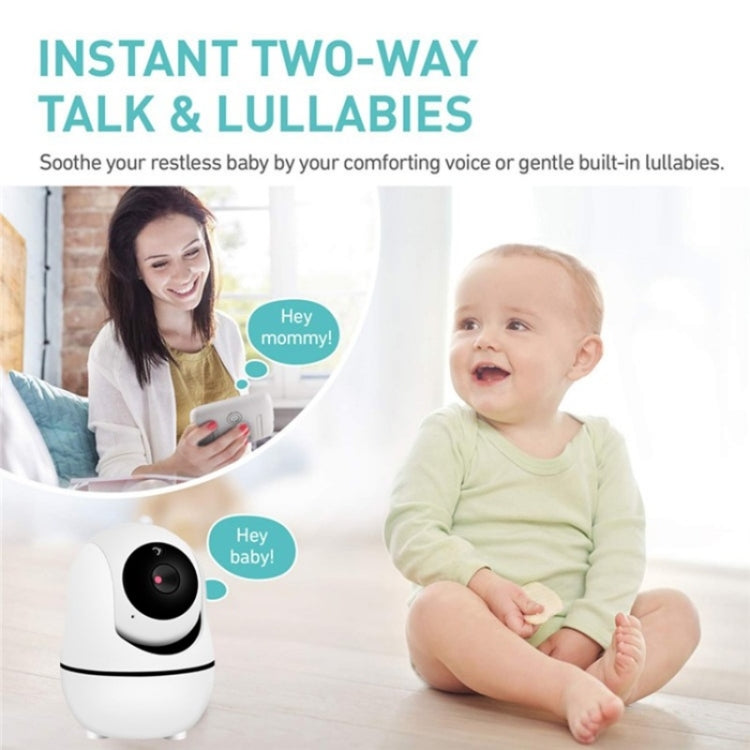 SM32PTA Two-Way Audio Night Vision Surveillance Camera 3.5 inch Baby Monitor(UK Plug) - Baby Monitor by buy2fix | Online Shopping UK | buy2fix