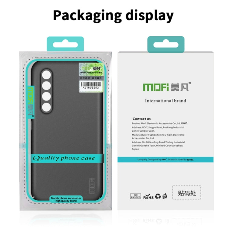 For Meizu 21 Pro MOFI Fandun Series Frosted PC Ultra-thin All-inclusive Phone Case(Green) - Meizu by MOFI | Online Shopping UK | buy2fix