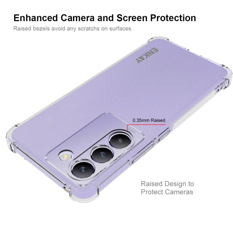 For OPPO Reno11 F 5G Global ENKAY Clear TPU Shockproof Anti-slip Phone Case - OPPO Cases by ENKAY | Online Shopping UK | buy2fix