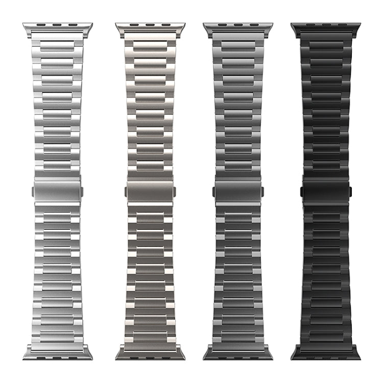 For Apple Watch Ultra 2 49mm I-Shaped Titanium Watch Band(Sliver) - Watch Bands by buy2fix | Online Shopping UK | buy2fix