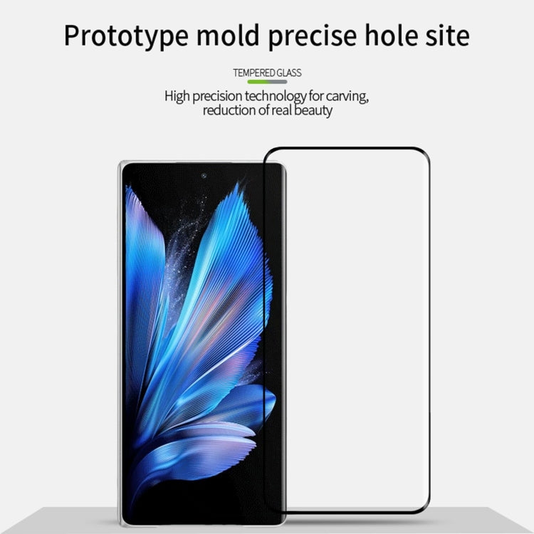 For vivo X Fold3 / Fold3 Pro MOFI 9H 3D Hot Bending Tempered Glass Film(Black) - vivo Tempered Glass by MOFI | Online Shopping UK | buy2fix