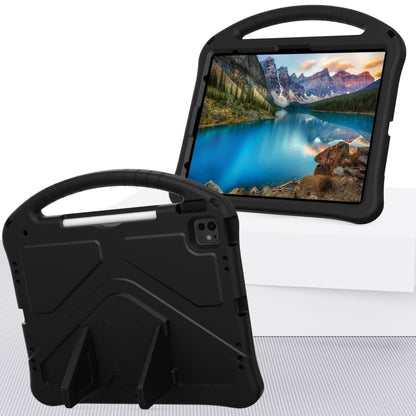 For iPad Air 13 2025 / 2024 EVA Shockproof Tablet Case with Holder(Black) - iPad Air 13 2025 / 2024 Cases by buy2fix | Online Shopping UK | buy2fix