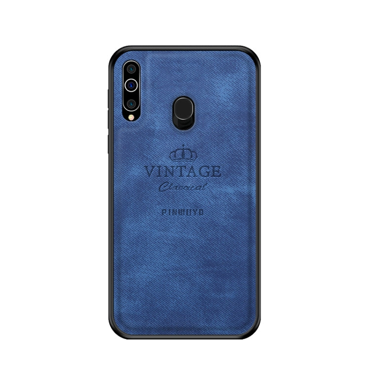 PINWUYO Shockproof Waterproof Full Coverage PC + TPU + Skin Protective Case for Galaxy A60(Blue) - Galaxy Phone Cases by PINWUYO | Online Shopping UK | buy2fix