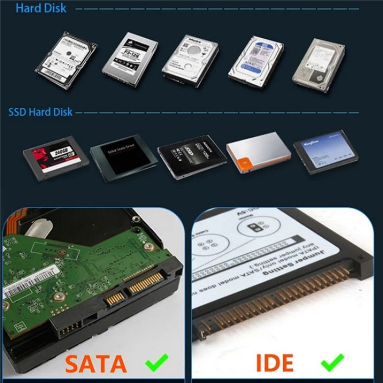 575D USB Hard Disk Holder Laptop Mobile Hard Disk Box 2.5 / 3.5inch SATA IDE HDD Base, Plug:AU Plug - HDD Enclosure by buy2fix | Online Shopping UK | buy2fix