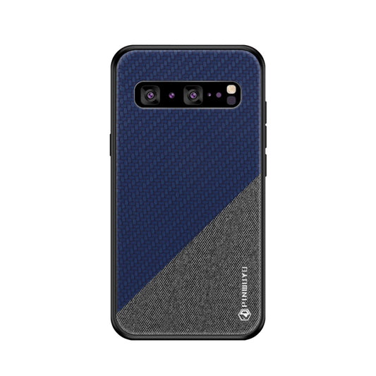 PINWUYO Honors Series Shockproof PC + TPU Protective Case for Galaxy S10 5G(Blue) - Galaxy Phone Cases by PINWUYO | Online Shopping UK | buy2fix