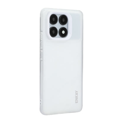 For Redmi K70 / K70 Pro ENKAY Hat-Prince Translucent Matte TPU Soft Phone Case(White) - K70 Pro Cases by ENKAY | Online Shopping UK | buy2fix