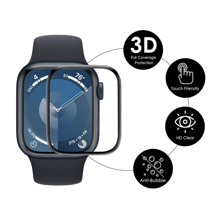 For Apple Watch Series 10 46mm ENKAY 3D Full Coverage Soft PC Edge PMMA HD Screen Film - Others by ENKAY | Online Shopping UK | buy2fix