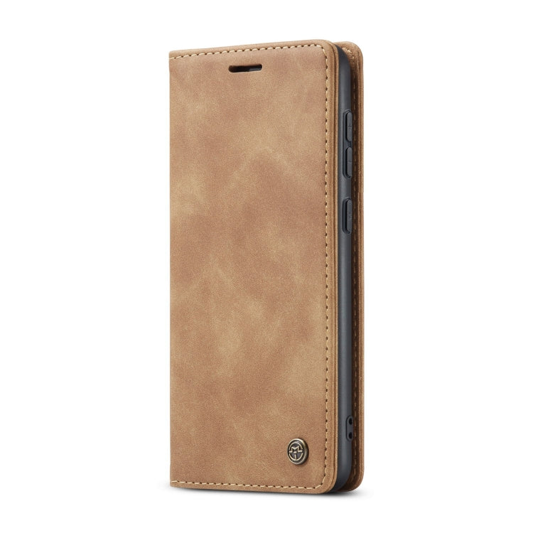 For Samsung Galaxy S24 FE 5G CaseMe 013 Multifunctional Horizontal Flip Leather Phone Case(Brown) - Galaxy S24 FE 5G Cases by CaseMe | Online Shopping UK | buy2fix