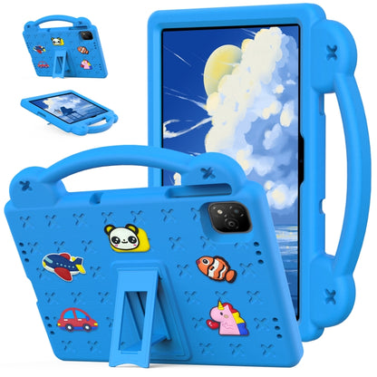 For Infinix Xpad 11 X1101 2024 Handle Kickstand Children EVA Shockproof Tablet Case(Sky Blue) - Others by buy2fix | Online Shopping UK | buy2fix