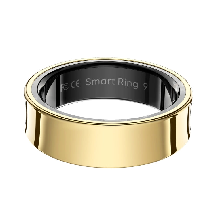 R09 SIZE 13 Smart Ring, Support Heart Rate / Blood Oxygen / Sleep Monitoring / Multiple Sports Modes(Gold) - Smart Rings / Smart Telephones by buy2fix | Online Shopping UK | buy2fix