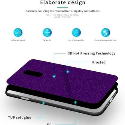 PINWUYO Full Coverage Waterproof Shockproof PC+TPU+PU Protective Case for OnePlus 7(Blue) - OnePlus Cases by PINWUYO | Online Shopping UK | buy2fix