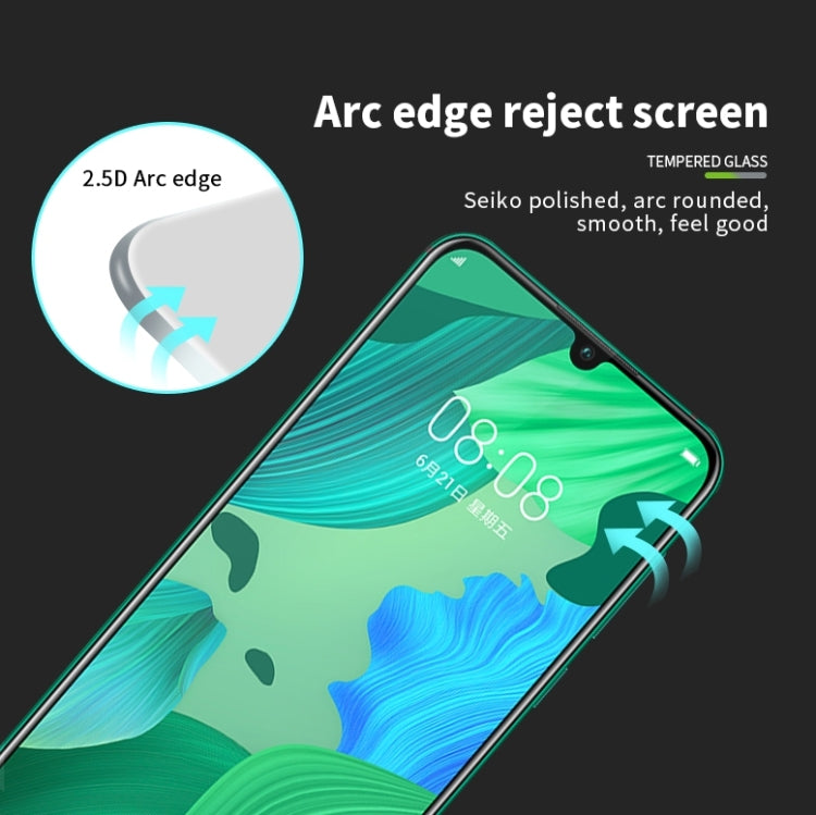 PINWUYO 9H 2.5D Full Glue Tempered Glass Film for Huawei nova 5/nova 5Pro(black) - Huawei Tempered Glass by PINWUYO | Online Shopping UK | buy2fix