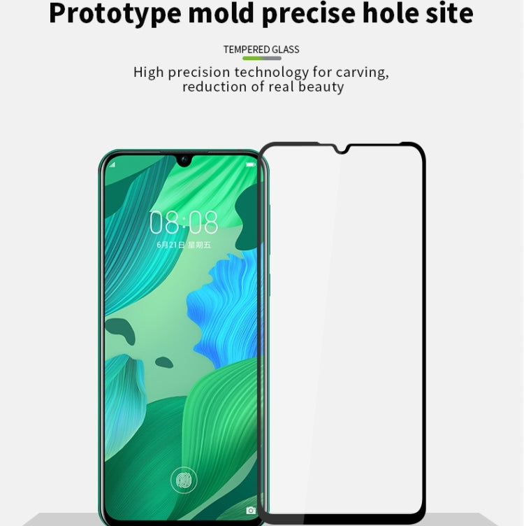 PINWUYO 9H 2.5D Full Glue Tempered Glass Film for Huawei nova 5/nova 5Pro(black) - Huawei Tempered Glass by PINWUYO | Online Shopping UK | buy2fix