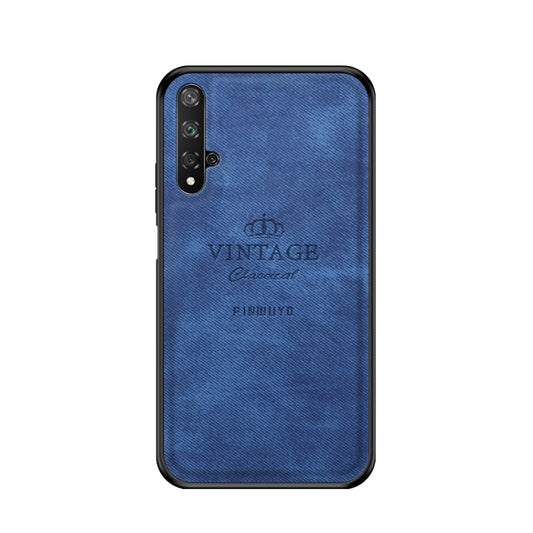 PINWUYO Shockproof Waterproof Full Coverage PC + TPU + Skin Protective Case for Huawei Honor 20(Blue) - Honor Cases by PINWUYO | Online Shopping UK | buy2fix