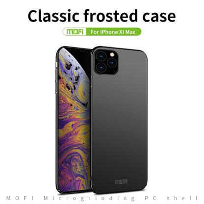 For iPhone 11 Pro Max MOFI Frosted PC Ultra-thin Hard Case (Gold) - iPhone 11 Pro Max Cases by MOFI | Online Shopping UK | buy2fix