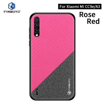PINWUYO Honors Series Shockproof PC + TPU Protective Case for Xiaomi Mi CC9e / A3(Red) - Xiaomi Cases by PINWUYO | Online Shopping UK | buy2fix