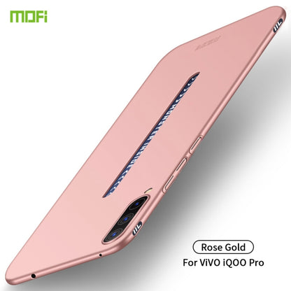 For ViVO iQOO Pro MOFI Frosted PC Ultra-thin Hard Case(Rose gold) - vivo Cases by MOFI | Online Shopping UK | buy2fix