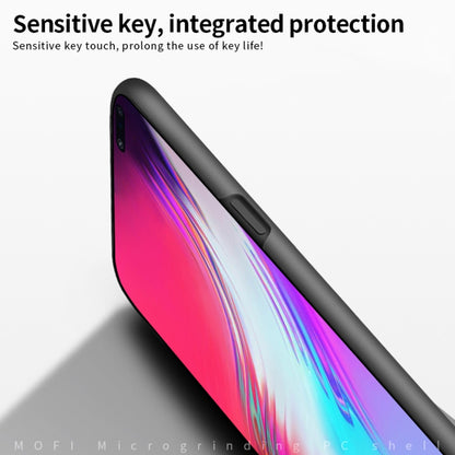 For Galaxy S10 5G MOFI Frosted PC Ultra-thin Hard Case(Blue) - Galaxy Phone Cases by MOFI | Online Shopping UK | buy2fix
