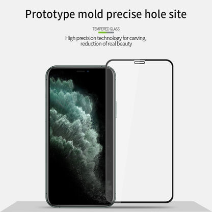 For iPhone 11 Pro MOFI 9H 2.5D Full Screen Tempered Glass Film(Black) - iPhone 11 Pro Tempered Glass by MOFI | Online Shopping UK | buy2fix