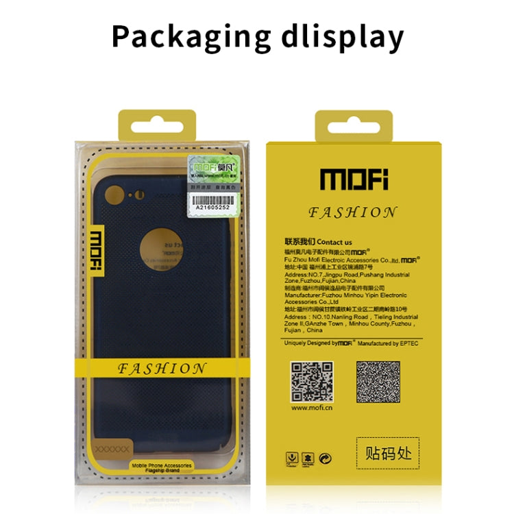 For iPhone 11 MOFI Breathable PC Ultra-thin All-inclusive Protective Case(Gold) - iPhone 11 Cases by MOFI | Online Shopping UK | buy2fix