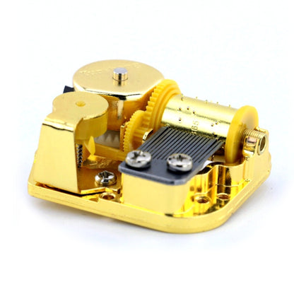 Eight-tone Gold-plated Bar Repair Parts DIY Sky City Paperback Music Box(Castle in the Sky) - Music Box by buy2fix | Online Shopping UK | buy2fix