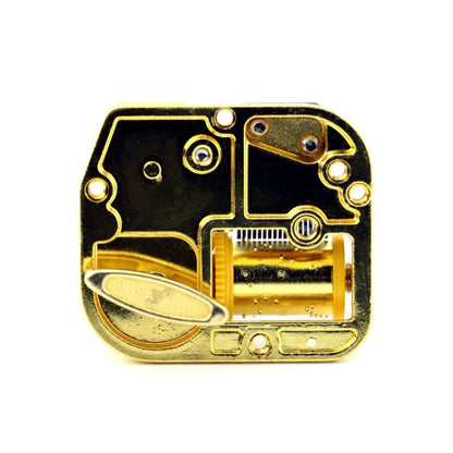 Eight-tone Gold-plated Bar Repair Parts DIY Sky City Paperback Music Box(Edelweiss) - Music Box by buy2fix | Online Shopping UK | buy2fix